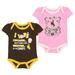 Outerstuff NCAA Infant Girls Wyoming Cowboys Love Two Pack Creeper