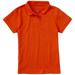 Classroom School Uniform Junior Ss Fitted Interlock Polo 58584, 2XL, Orange