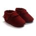 PU Suede Leather Newborn Baby Moccasins Shoes Soft Soled Non-slip Crib First Walker Baby Girl Shoes Newborn Boots