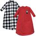 Hudson Baby Boy or Girl Unisex Fleece Long Sleeve Sleeping Bag, 2-Pack