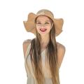 SUNSIOM Parent Child Straw Hat Sun Hat Women and Girls Summer Beach Travel Hat