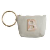 Time And Tru Initial B Pouch Key Ring