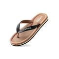 Avamo Men's Summer Beach Sandals Slip On Slippers Flip Flops Thong Mules Casual Shoes