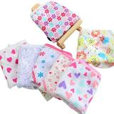 MELLCO Pack of 6 Baby Girl Flower Pattern Underwear Soft Cotton Toddler Girls Panties Briefs 2-10T