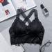 Fashion Casual Women Lady Lace Strap Bras Tops Tube Chest Wrap Woman Underwear Cross Beauty Back Tank Tops