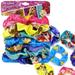Disney Princess Soft Hair scrunchies 7pcs Set, Strong Elastic Band Ponytail Accessories