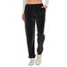 FOCUSSEXY Womens Velvet Pants Active Yoga Sweatpants Casual Plush Yoga Jogger Pant Warm Sweatpants Velour Track Pants Soft Breathable Yoga Pants Winter Sweatpants