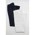 Pre-ownedBlack Orchid AG Adriano Goldschmied Womens White Blue Size 28/24 Lot 2