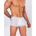 Multi Pack 100% Cotton Men's Fine Rib White Underwear, Brief Trunk, Brief