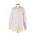 Pre-Owned Lauren by Ralph Lauren Women's Size L Long Sleeve Button-Down Shirt