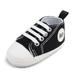 Newborn Toddler Canvas Sneakers Baby Boy Girl Soft Sole Crib Shoes