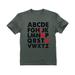 Tstars Boys Unisex Valentine's Day Shirts for Kids Love Valentine's Day Alphabet ABC I Love You Gift Idea for Boy Toddler Kids T Shirt
