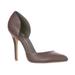 Riverberry Women's Nora Pointed Toe Slip On D'Orsay Pump Heels