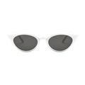 Wuffmeow Women Sunglasses Cat eye Eyewear Brand Designer Retro Sunglass Female UV400 Sunglasses