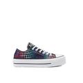 Converse Chuck Taylor All Star Low Top Women/Adult shoe size Women 8.5 Casual 570518C Black Hyper Pink White