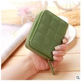 Women Ladies Wallet PU Leather Zip Coin Purse Clutch Wallets Small Mini Card Holder Autumn New Fashion Solid Bags