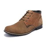 Bruno Marc Men's Fashion Chelsea Boots Suede Leather Oxford Ankle Boots ADAM_H2 TAN Size 8.5