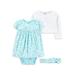 Child of Mine by Carter's Baby Girl Long Sleeve Cardigan, Dress & Headband, 3-Piece Outfit Set