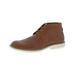 Ben Sherman Mens Countryside Chukka Faux Leather Lace-Up Chukka Boots