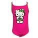 Hello Kitty Kids Girls Toddlers Swimwear One Piece Swim Suit Pink Green Strap