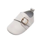 Emmababy Baby Girl Moccasins Newborn Hard Sole Non-Slip Shoes With Buckle Strap