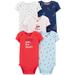 Carter's Baby Girls 5-Pc. Cherries Cotton Bodysuits Size Newborn