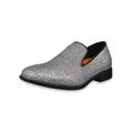 Jodano Collection Boys' Glitter Loafers (sizes 5 - 10)