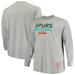 San Antonio Spurs Mitchell & Ness Hometown Classics Big & Tall Thowback Logo Long Sleeve T-Shirt - Heathered Gray