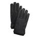 Calvin Klein Mens Faux Leather Fleece Lined Driving Gloves
