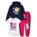 Jojo Siwa Unicorn Graphic Hoodie, Top and Sweatpants, 3-Piece Outfit Set (Little Girls & Big Girls)