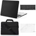 Oaktree 4 In 1 Hard Plastic Shell Case & Sleeve Bag & Keyboard Cover & Screen Protector Laptop Bags Sleeve Case For MacBook Pro