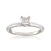 Tiffany & Co. Jewelry C. 1990 Vintage Pre-Owned .30 Carat Diamond Solitaire Ring in Platinum