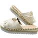 Azrian Women Bowknot Beach Summer Slippers Platform Slope Heels Plus Size Shoes