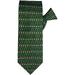 Jacob Alexander Men's Happy St. Patrick's Day Shamrocks Clip-On Neck Tie