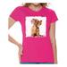 Awkward Styles Puppy T-Shirt for Woman Funny Dog Shirt Gifts for Her Cute Animal T Shirt Dog Shirt Women T Shirt Dog Blowing Gum T Shirt Animal Clothes Animal Lovers Gifts for Her Dog Clothing