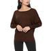 Women's Casual Solid Long Sleeve Jersey Dolman Style Boat Neck Casual Tee Top S-3XL Made in USA