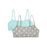 Fruit of the Loom Girls' 28-38 Cotton Crop Stage 1 Bras, 2 Pack