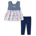 Tommy Hilfiger Toddler Girls Chambray Tunic Leggings Set Size 2T