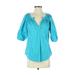Pre-Owned Nine West Women's Size S 3/4 Sleeve Blouse