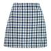 MERSARIPHY Women's Tweed Mini Skirt Casual Mid Waist Above Knee Plaid Print A-Line Short Skirt