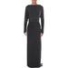 Lauren Ralph Lauren Womens Metallic Blouson Evening Dress