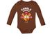 Tstars Boys Unisex Thanksgiving Shirt Holiday Thanksgiving Baby Outfit Football Turkey Gobble Gobble Thanksgiving Gift Shirts for Him Boy Long Sleeve Baby Bodysuit