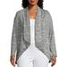 Just My Size Women's Plus Size French Terry Flyaway Cardigan