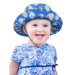 SimpliKids Hats for Kids Boys Hat Toddler Kids Baby Sun Hats Toddler Bucket Hats with uv Protection Sun Hats for Babies Sun Hat Kids Bucket Hat for Kids, Under The Sea , 2-4T