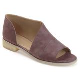 Journee Collection Nakita Women's D'Orsay Flats Purple