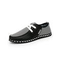 LUXUR Men's Casual Shoes Slip on Comfort Loafer Shoes Outdoor Fashion Boat Shoes