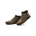 UKAP Mens Round Toe Walking Sports Lace up Outdoor High Top Ankle Casual Boots Shoes