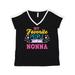 Inktastic My Favorite People Call Me Nonna with Flowers Adult Women's Plus Size V-Neck Female
