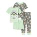 Baby Yoda Toddler Boy Pajamas, 4-Piece Set, Sizes 2T-5T