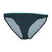 Nautica Separates Womans Hipster Bikini Bottom Aqua Green